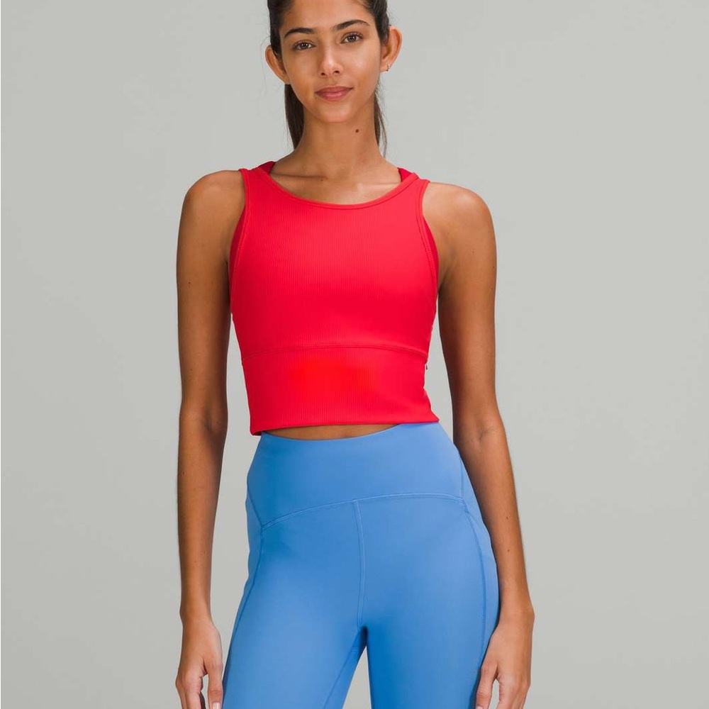 Lululemon Power Pivot Ribbed Tank Top